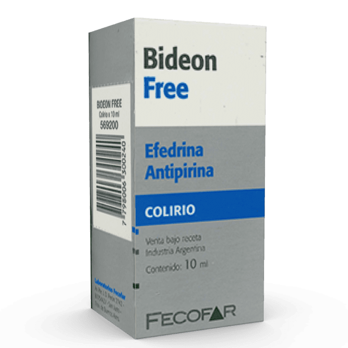efedrina+antipirina sol.x 10 ml BIDEON FREE MARBE S.A. Droguería